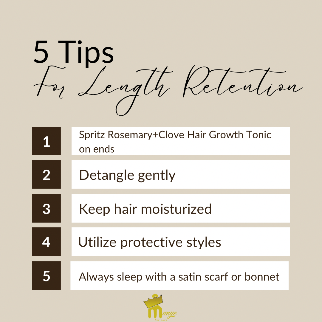 5 Tips for Length Retention